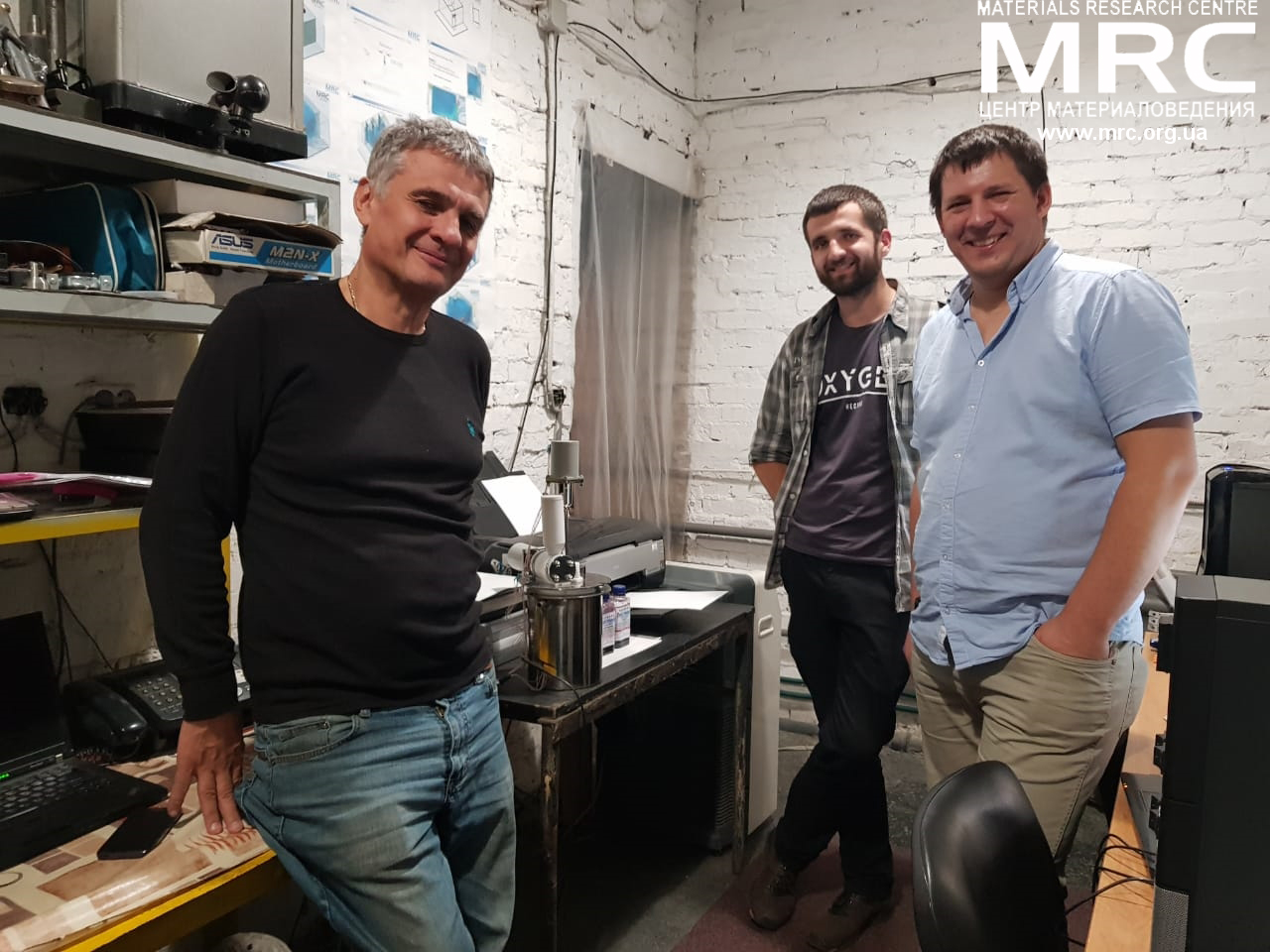 NANO2DAY project Maksym Plakhotnyuk, DTU visited MRC, November 2018