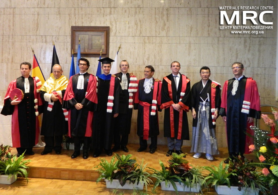  Торжественная церемония Doctor Honoris Causa прошла в Университете Тулузы ІІІ Поля Сабатье 8 октября 2014г. 