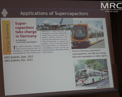  Application of Supercapacitors, slide from prof. Yury Gogotsi presentation