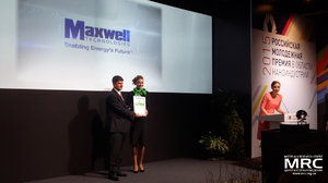 Professor Yury Gogotsi received the RUSNANOPRIZE Award for Maxwell Technologies Inc.