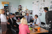 Встреча и совещания в офисе MRC с участниками организаций по проекту 