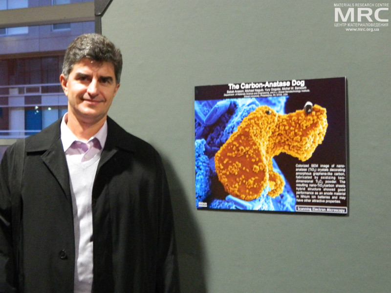 Prof. Yury Gogotsi, Ceramographic Exhibit & Competition at  MS&T conference, October 27, Montreal, Quebec, Canada