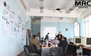 Working meeting at MRC office, April 17, 2013 