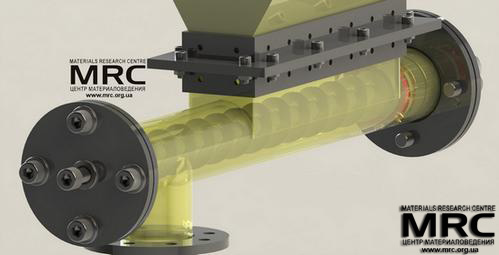 Screw feeder, Autodesk Inventor 3D model by Materials Research Centre