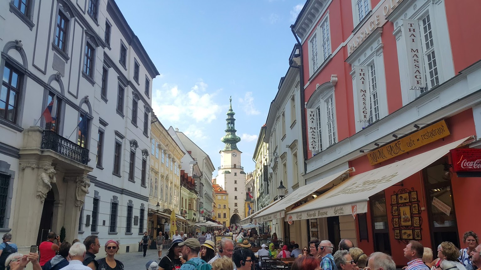 Old city of Bratislava, Slovakia