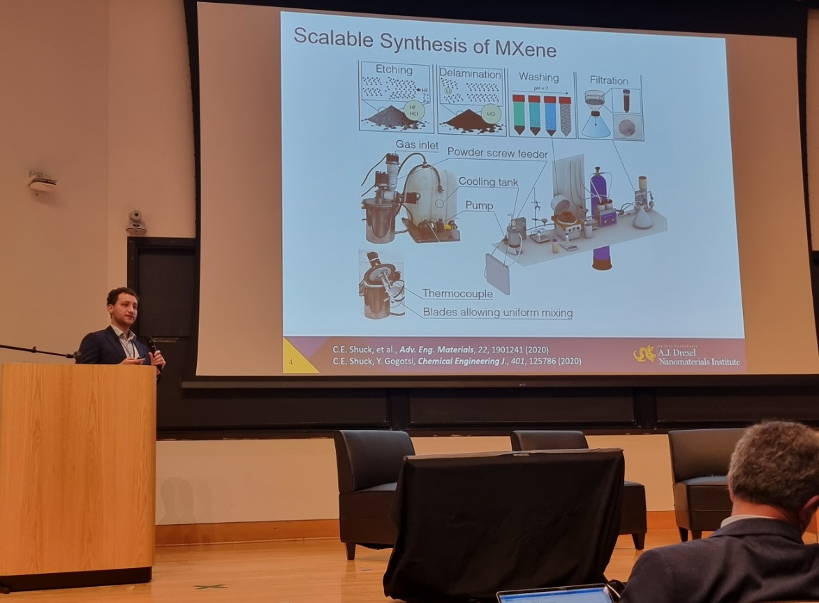 Etching reactor for scaled-up MXene synthesis