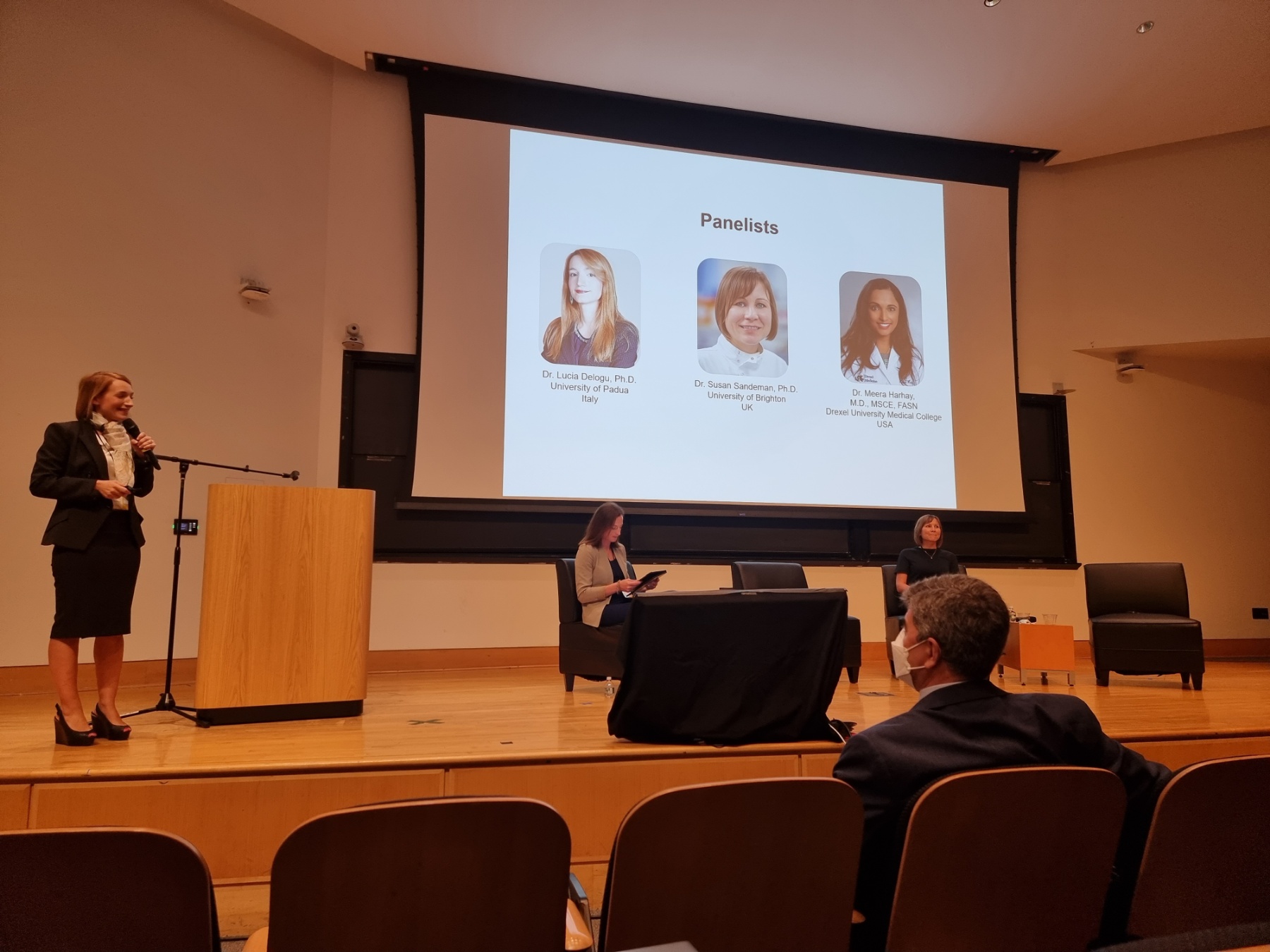 MXene Conference Panel: MXenes in Medicine and Healthcare. Moderator: Flavia Vitale, University of Pennsylvania, USA. Panelists: Susan Sandeman, Brighton University, UK; Lucia DeLogu, University of Padua, Italy/NYU Abu Dhabi, UAE ;Meera Harhay, Drexel University, USA