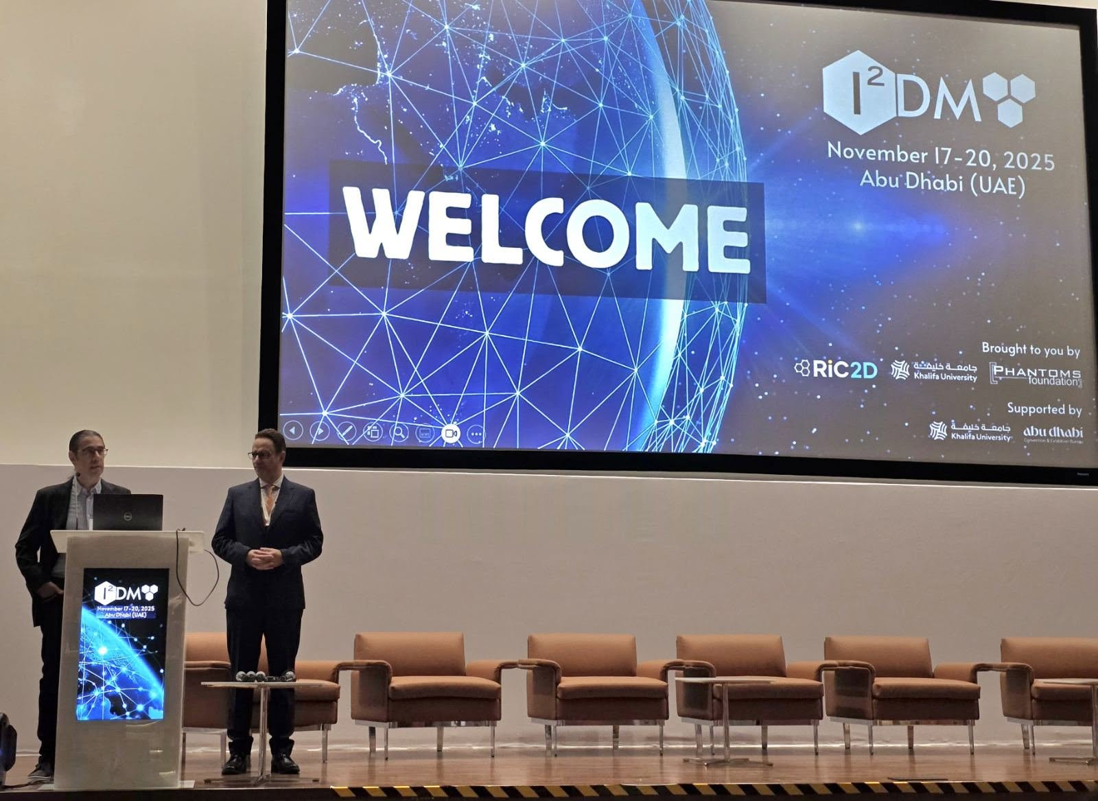 Our team visited Innovative & Industrial 2D/Advanced Materials Summit & Expo I2DM 2025 at Khalifa University in Abu-Dhabi, November 2025