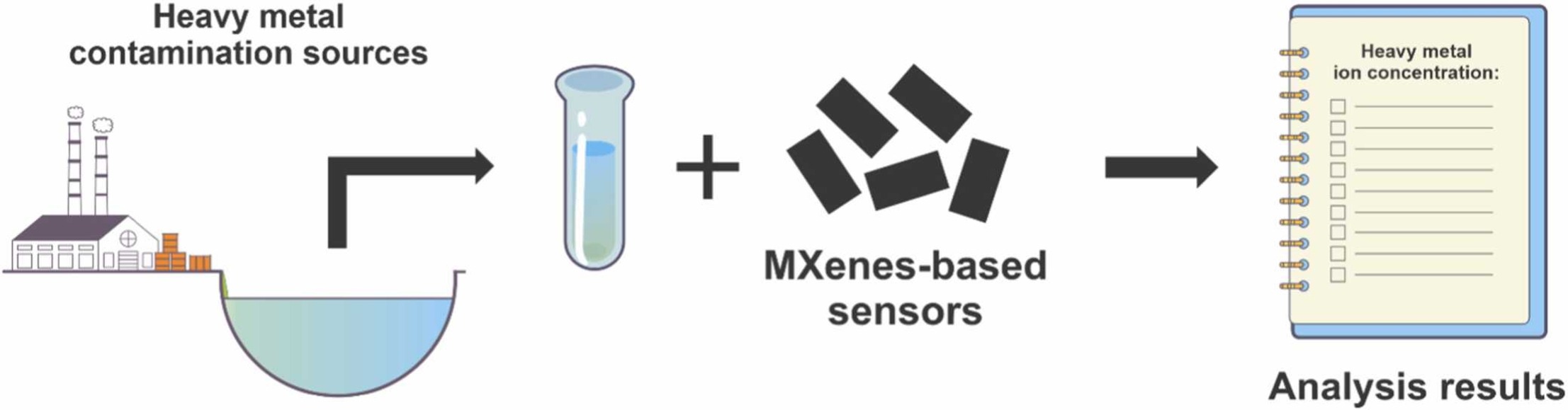 2D MXenes in the Design of Heavy Metal Ion Sensors