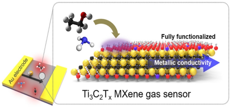 MXene gas sensors