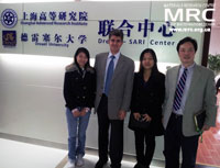 Dr. Yury Gogotsi and prof. Fang Guo with postgraduates, SARI, China, November 2012 