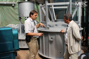  Technical discussion about Annealing furnace: Igor Barsukov (American Energy Technologies Company, USA), and MRC Director O.Gogotsi, Materials Research Centre, August 2013   