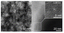 Fig. 5.   TEM images of SiC etched in HF-ethanol (20 mA/cm2) produced at 200 kV