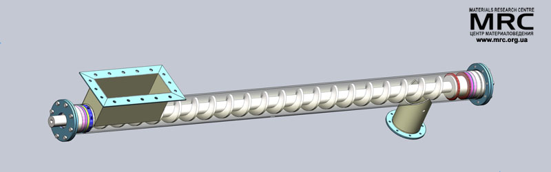 screw conveyor, 2 metres