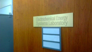 Electrochemical energy systems laboratory, Drexel Department of Mechanical Engineering and Mechanics  